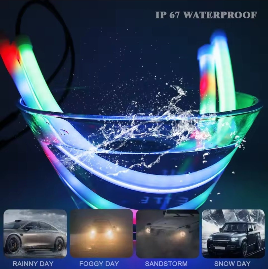 DRL RGB Symphony banda LED swmnal Dinamic