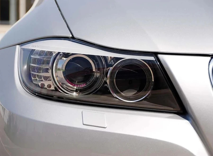 Set Fibra reparatie Angel Eyes DRL far pentru BMW Seria 3 E90, E91 Facelift 2008-2012